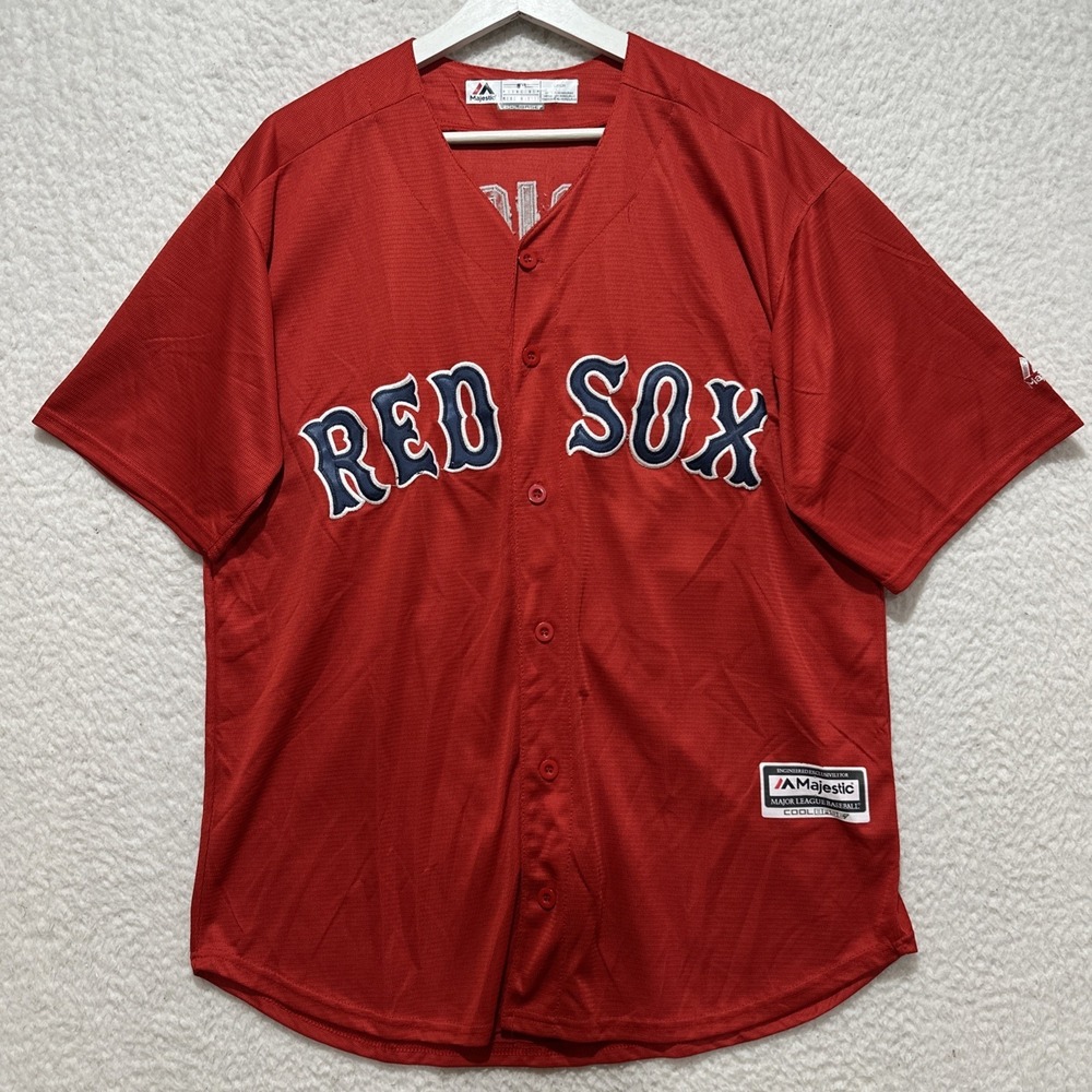 Boston Men's Size S Stitched Red Sox David Price #24 Majestic Jersey Cool Base
